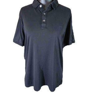 Michael Kors Blue Short Sleeve Polo Shirt Women's Large